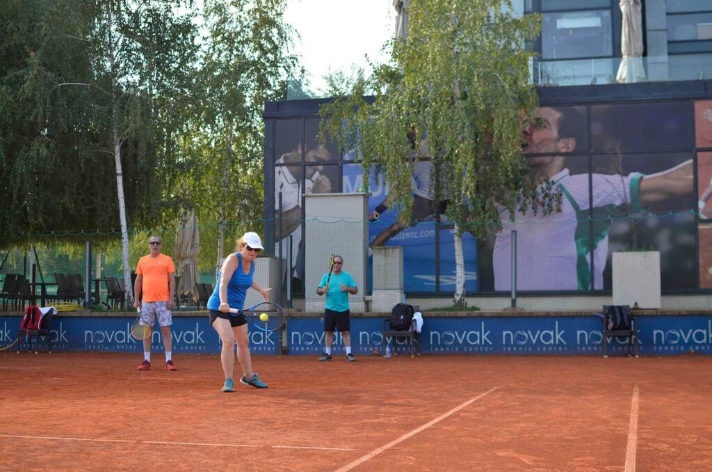 Summer Tennis Camp for professional players