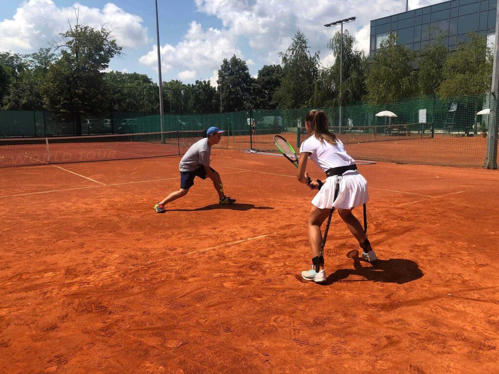Intensive tennis program